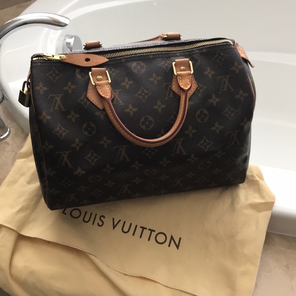 Louis Vuitton Monogram Canvas Speedy 30 PRICE FIRM